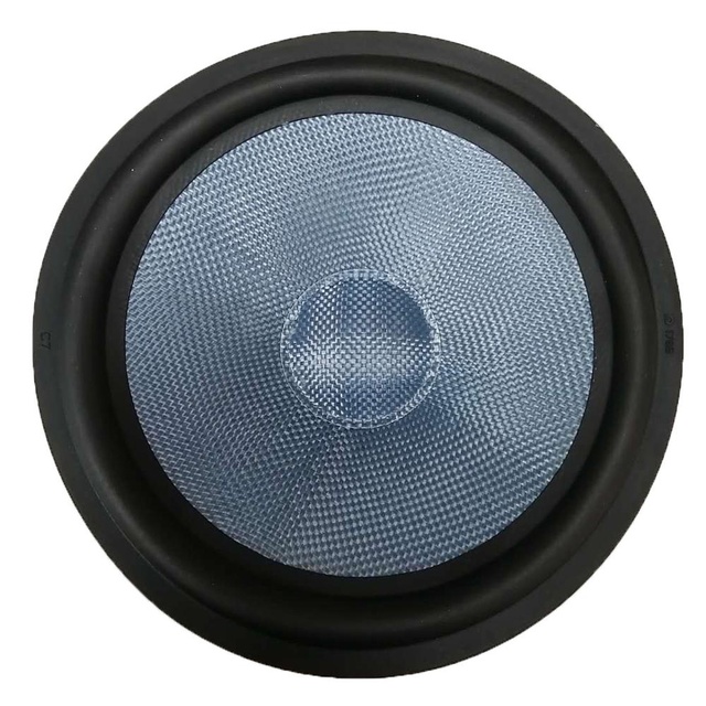 8-Inch Passive Home Theatre System Speaker Parts Carbon Fiber Cone Subwoofers