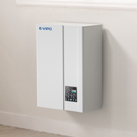 Système de ventilation d'air frais mural sans conduit E-VIPO ERV, récupérateur de chaleur à double flux pour une seule pièce, unité de récupération de chaleur VMC