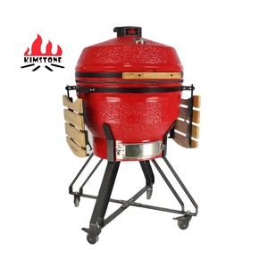 KIMSTONE déflecteur de nouveau design 26 pouces kamado joetisserie rôtisserie marron kamado, barbecue <span class=keywords><strong>komodo</strong></span> 26 pouces kamado grill - Product Image 1