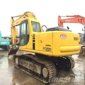 Excavadora Usada de Alta Eficiencia Komatsu PC 220, Maquinaria Pesada de 22 Toneladas, Excavadora de Cadenas de Segunda Mano a Precio Económico - Product Image 6