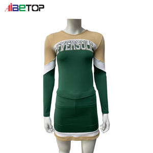 ملابس رقص التشجيع للفتيات بتصميم مرصع بالأحجار الكريمة، أزياء كرنفال برازيلية، زي موحد 2025، تنانير من القماش - Product Image 1