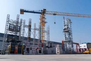 Grúa Torre de Alta Calidad JHT6515N-8 para Construcción de Instalaciones Públicas, Amplitud 15~70m, Brazo 30~70m con Componente de Motor Principal - Product Image 2