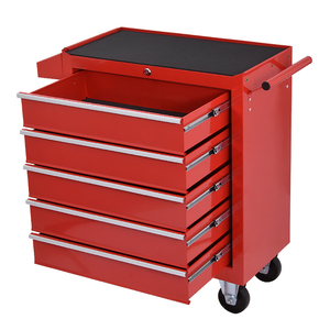 กล่องเครื่องมือแบบมีล้อเลื่อน 5 ลิ้นชัก สำหรับงานซ่อมบำรุง<span class=keywords><strong>รถ</strong></span>ยนต์ อเนกประสงค์ - Product Image 5