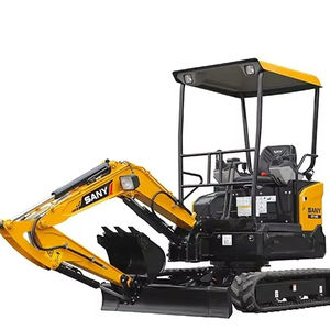 Excavateur SY16c Mini Excavator Brand New Crawler Digger Mini Excavator pour Forest Farm Indoor - Product Image 1