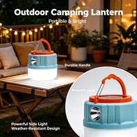 Lanterne de camping LED portable, lampe de secours pour tente avec télécommande étanche IP65 et rechargeable par USB