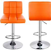 Vente en gros de meubles de bar de style tendance tabouret haut dossier de siège en cuir base de pieds en métal utilisé pour bar pub café café boire