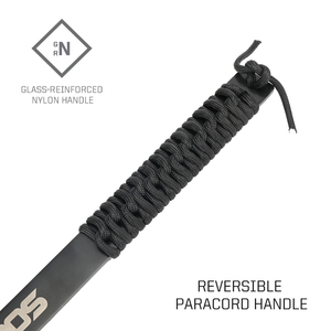 SOG Lot <span class=keywords><strong>de</strong></span> 3 haches tactiques en acier monobloc avec fourreau en nylon, hache <span class=keywords><strong>de</strong></span> survie polyvalente avec poignées enveloppées <span class=keywords><strong>de</strong></span> paracorde (TH1001-CP) - Product Image 5