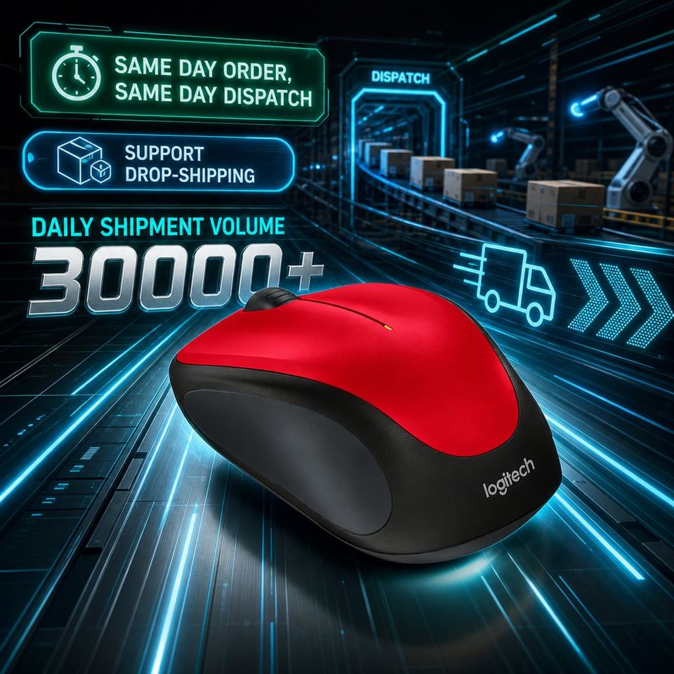 logitech M235 Wireless Optical Mouse 2.4GHz Nano Receiver Ergonomic ...