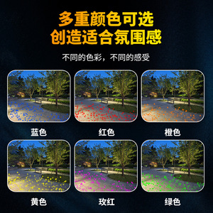 Projecteur d'étoiles dynamique, source laser, éclairage extérieur étanche pour pelouse, lumière ambiante LED pour parc et sites touristiques - Product Image 5