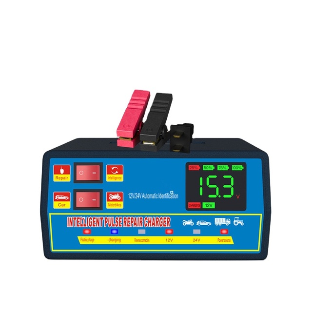 12V10A 24V5a Automatic Intelligent Repair Battery Charger with CE RoHS FCC Certified