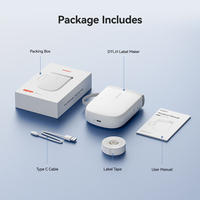 Niimbot-impresora portátil de etiquetas adhesivas D11, máquina de etiquetas personalizadas con código de barras