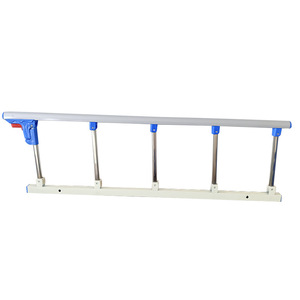 <b>Folding</b> Stainless Steel <b>Bed</b> Rails 150cm Screw Fixing Protective Rail For Hospital Nursing <b>Beds</b> Elderly Safety Guardrail - Product Image 3