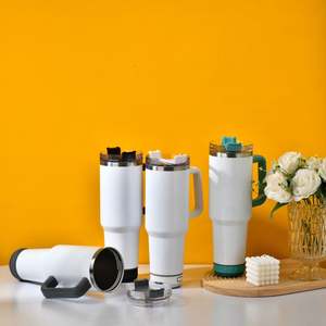 USA WAREHOUSE RTS 40 oz Stainless Steel 40oz <b>Music</b> Player Travel Coffee <b>Mugs</b> Tumbler with Handle - Product Image 6