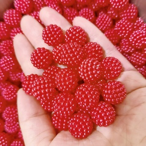 On Sale 500g Per Bag ABS Berry <strong>Beads</strong> Colorful <strong>Plastic</strong> Bayberry <strong>Beads</strong> for DIY Jewelry <strong>Plastic</strong> Pearl <strong>Beads</strong> With Hole Jewelry - Product Image 5