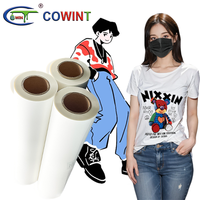 Film DTF Cowint pour l'impression sur t-shirts, transfert thermique, certifié ROHS, pelage à froid/à chaud, utilisation directe sur film