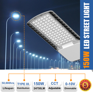 ไฟถนนกลางแจ้งแบบ LED สำหรับพื้นที่จอดรถ กำลังไฟ 200w 150w 100w มีสินค้าในสหรัฐอเมริกา - Product Image 3