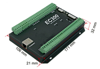 Carte de contrôle Ethernet pour routeur CNC Mach3 EC300, 1 pièce, carte de contrôle du mouvement à 3/4/5/6 axes, carte de dérivation pour bricolage de machine à fraiser