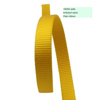 Venta de Fábrica: Cinta de 18mm para Correas de Bolsos, Imitación Nylon, RTS, para Equipaje y Mochilas