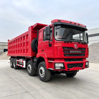 Camion benne SHACMAN F3000 8X4 d'occasion de 18 mètres cubes et 375 CV, camion benne 8X4 Howo à vendre par des fournisseurs chinois