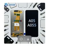 ZHIYAN Vente en gros d'écrans LCD compatibles Samsung pour Samsung A05/A055, pièces de rechange pour écran LCD, 6,7 pouces, garantie 1 an