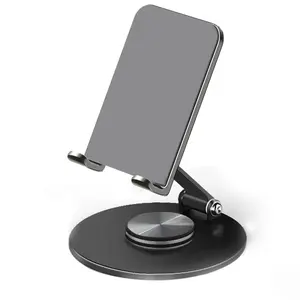 Présentoir universel réglable à 360 degrés pour accessoires de téléphone portable, avec logo personnalisé, support de téléphone portable pour bureau