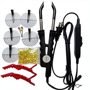 Máquina Conectora de Extensiones de Cabello Ushtiger, Fusión en Caliente, Queratina Pre-Adherida, Puntas Planas de Gel, Puntas K-Tip, Plancha, Enchufe USB, Kit Completo de Herramientas DIY - Product Image 1