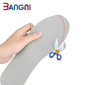 Comfortable Shoe Inserts Disposable Lighter Insoles Breathable Latex For Insole