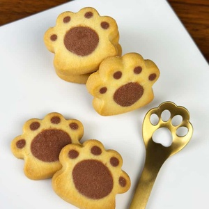 Biscuits au Goût de Lait en Forme de Patte Mignonne - Collation Croustillante et Crémeuse Amusante pour Enfants et Loisirs Quotidiens - Product Image 3