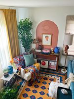 Impresión personalizada para decoración del hogar, arco troquelado, pegatina de vinilo grande para pared, venta al por mayor