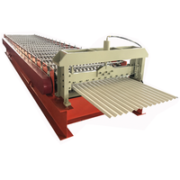 Máquina Formadora de Láminas de Acero Corrugado Galvanizado de Color PPGI para Techos