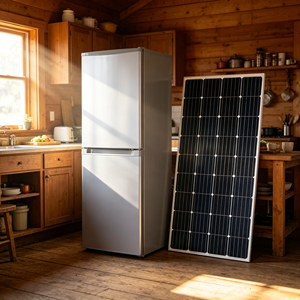 Réfrigérateur solaire pour maisons autonomeuses, utilisation en milieu isolé, aluminium, 2 portes, capacité inférieure à 60L - Product Image 5