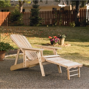 Colección Moderna para Exteriores, Silla Adirondack Tradicional, Madera Maciza Portátil para Jardín y Parque - Product Image 1