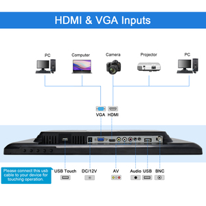 Phổ hiển thị LCD <span class=keywords><strong>Monitor</strong></span> 19inch văn phòng PC máy tính OEM nhà máy giá rẻ giá lced Máy tính để bàn PC trò chơi màn hình - Product Image 5