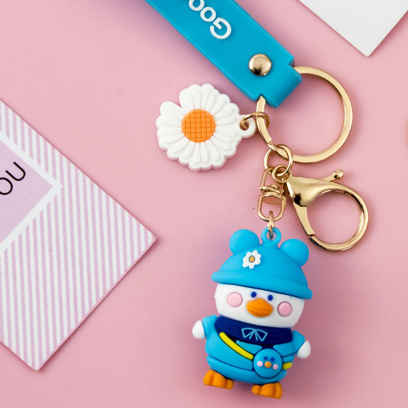 กระเป๋าเป้สะพายหลังใหม่หมวกเป็ด A-สีฟ้า