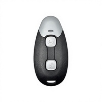 Coque de remplacement pour clé télécommande intelligente, modèles GT 2024, matériau ABS, couleur noire, garantie de 3 mois, comprend 2 boutons de déverrouillage