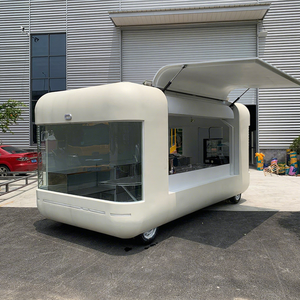 Camion de nourriture mobile <span class=keywords><strong>pas</strong></span> <span class=keywords><strong>cher</strong></span>, petit, en acier inoxydable et aluminium, pour la crème glacée, la pizza, la restauration rapide, cuisine mobile, remorque de camion de nourriture - Product Image 1