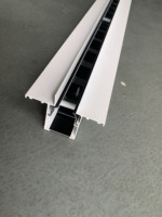Bande de ventilation en alliage d'aluminium, fente d'inspection, sortie de climatisation, guide d'air double couche, en forme de griffe
