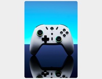 Contrôleur de jeu sans fil ATK AXE Tri-Mode Retro Style 2.4GHz Joysticks à effet Hall sans fil pour Mobile Switch Lite