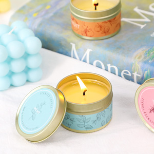 R16 MSH vendita calda candela profumata di latta candele profumate alla lavanda profumo <span class=keywords><strong>carrozzeria</strong></span> candele per aromaterapia lusso - Product Image 4