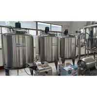 Vente chaude Lait frais industriel Yaourt Poudre laitière Ligne de production de machines à petite échelle