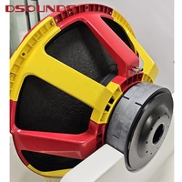 Subwoofer de 32 Pouces avec 3 Aimants et Grande Bobine Mobile de 6 Pouces, Grande Puissance pour Système Sonore de Combat, Haut-Parleur Audio Professionnel pour Utilisation en Extérieur