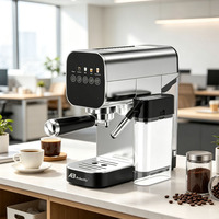 Anbo OEM Hersteller Espresso-Kaffeemaschine Kompaktes Design Professioneller Kaffeeautomat Küchengeräte Cafetera De Expreso