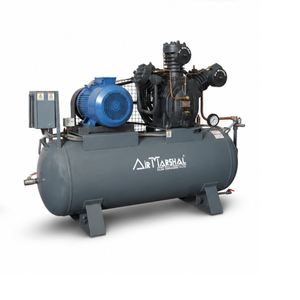 Industrial Heavy Duty <b>Air</b> Compressor Machine With Horizontal Tank Electric Motor High Pressure <b>Air</b> System Equipment - Product Image 5