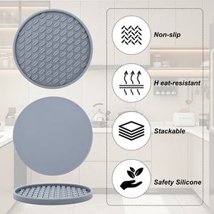 Nouvel ensemble de vaisselle d'extérieur en silicone à motif classique populaire, comprenant un bol, une tasse et une assiette à polir, idéal pour les mariages - Product Image 5