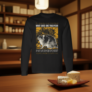 Maglietta promozionale a maniche lunghe giapponese My Quest for Cheese Rat - Product Image 3