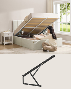 Кровать для хранения с мягкой обивкой - Product Image 5