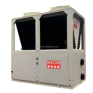 Macon 75kw EVI 히트 펌프 방전 상업적인 공기 근원 열 펌프 온수기 온수
