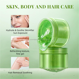 <span class=keywords><strong>Crema</strong></span> facial de <span class=keywords><strong>Gel</strong></span> de <span class=keywords><strong>Aloe</strong></span> <span class=keywords><strong>Vera</strong></span> puro 96% OEM Etiqueta Privada reparación hidratante calmante natural - Product Image 2