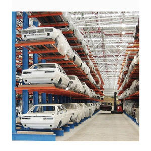 מערכת מדפים תעשייתית כבדה מסוג קנטילבר לאחסון רכבים, בעלת תו תקן CE של Jracking - Product Image 1