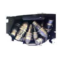 Foret conique TECHGONG B47K, pointe en carbure de tungstène, dents en forme de balle, composants principaux du moteur, tarière rotative pour excavatrice, noir 1